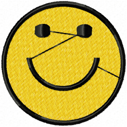 Emoji Embroidery Design 1